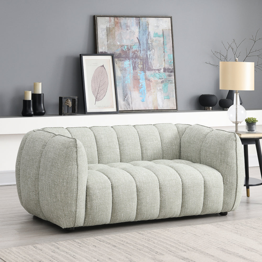 Vienna 2 Seater Pale Green Sofa