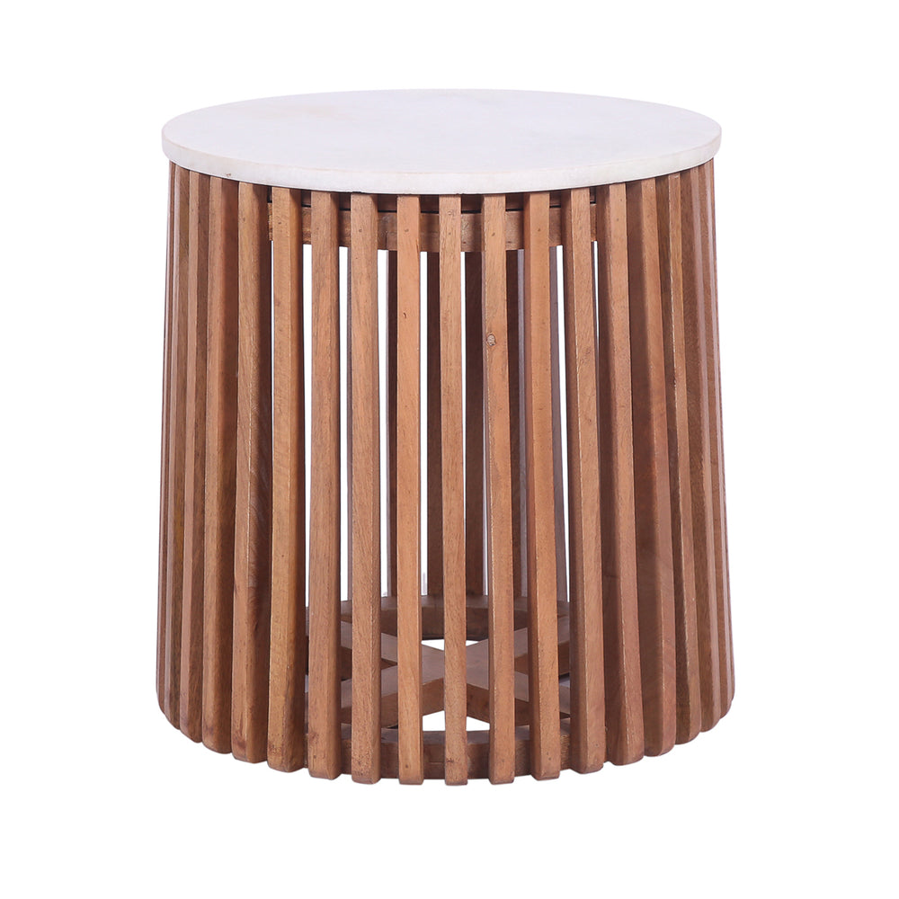 
                  
                    Neutra Side Table With Marble Top
                  
                