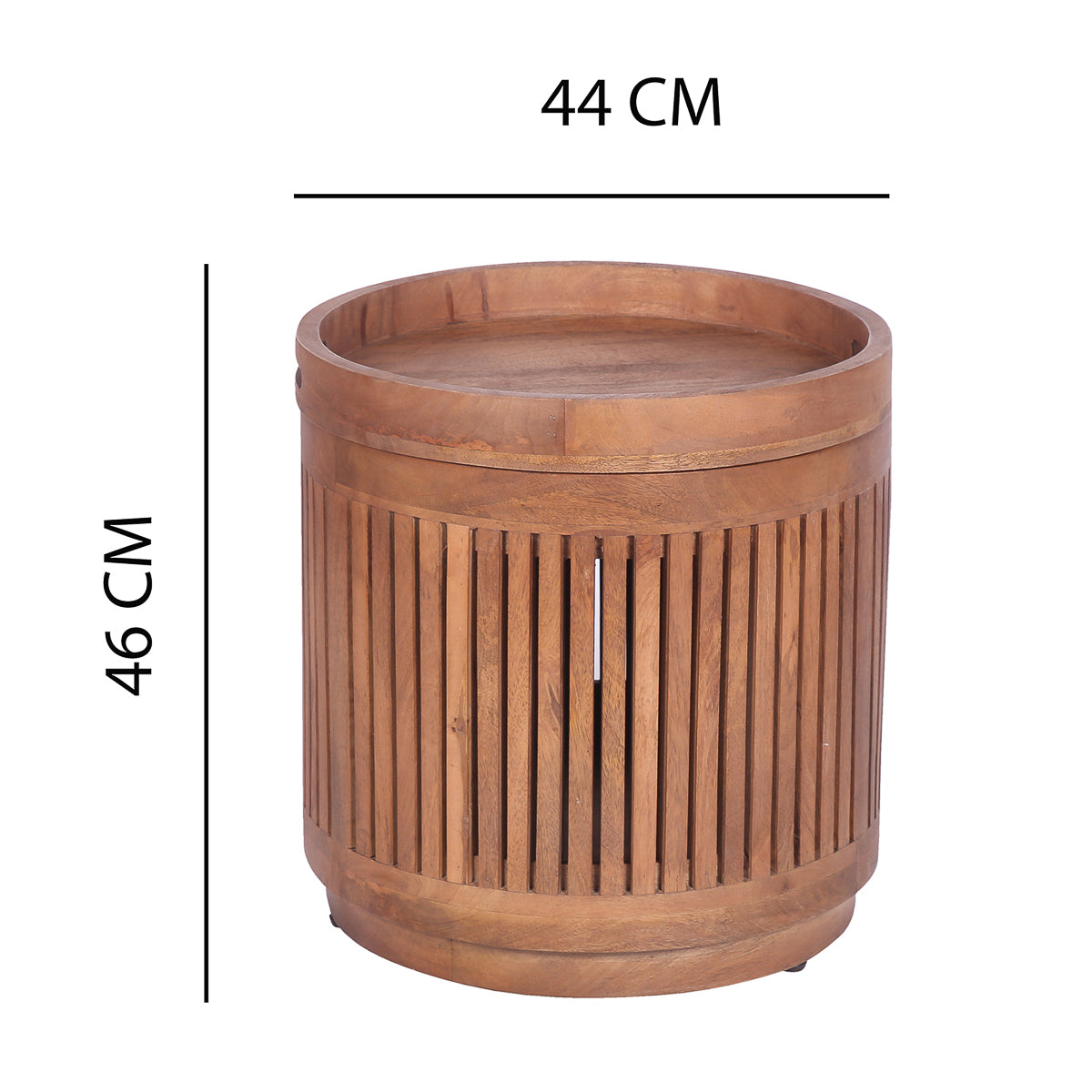 
                  
                    Neutra Slatted Side Table
                  
                