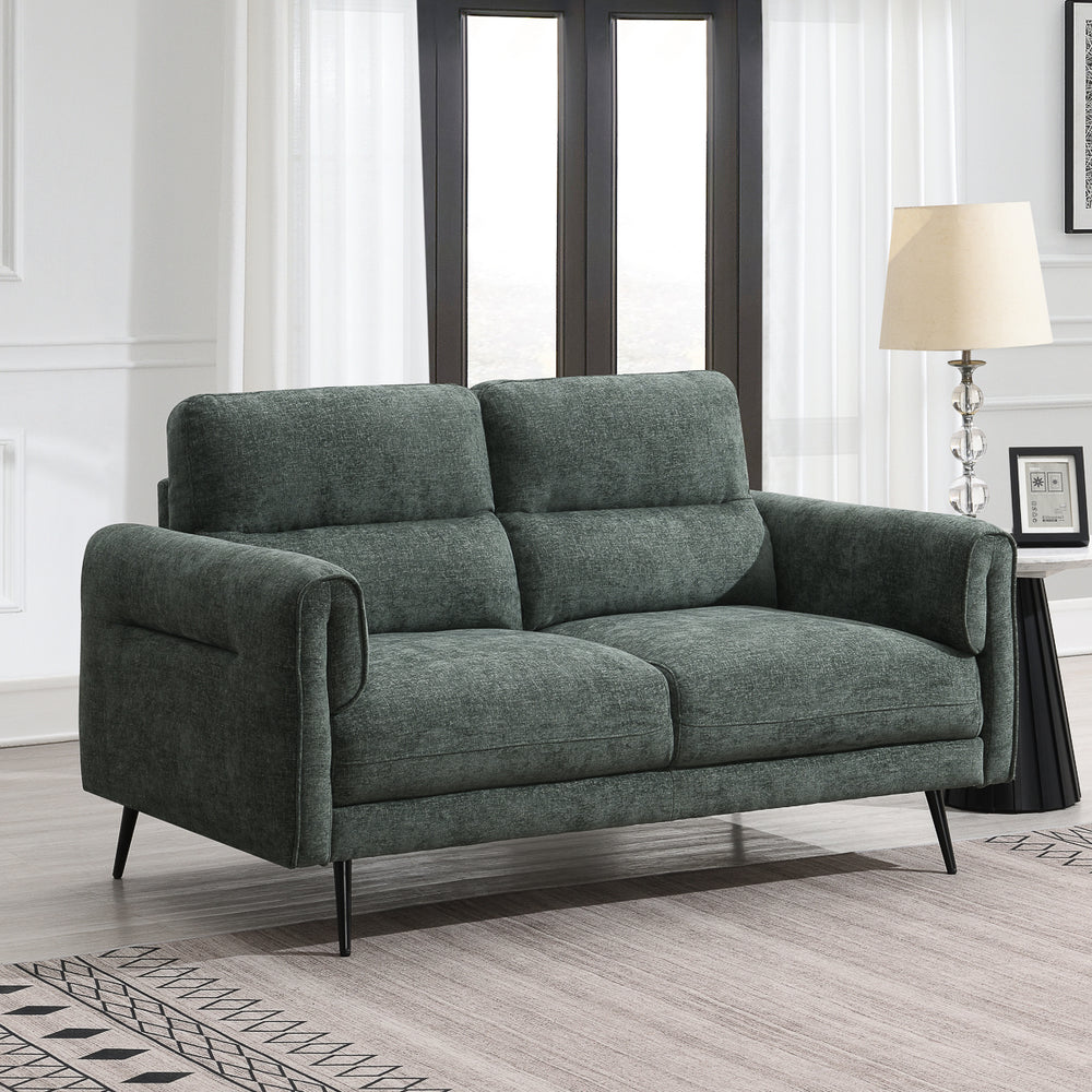 Oslo 2 Seater Loveseat Moss Sofa