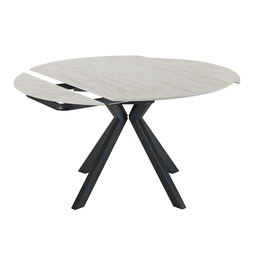 
                  
                    Edge Round Table Travertine Effect
                  
                