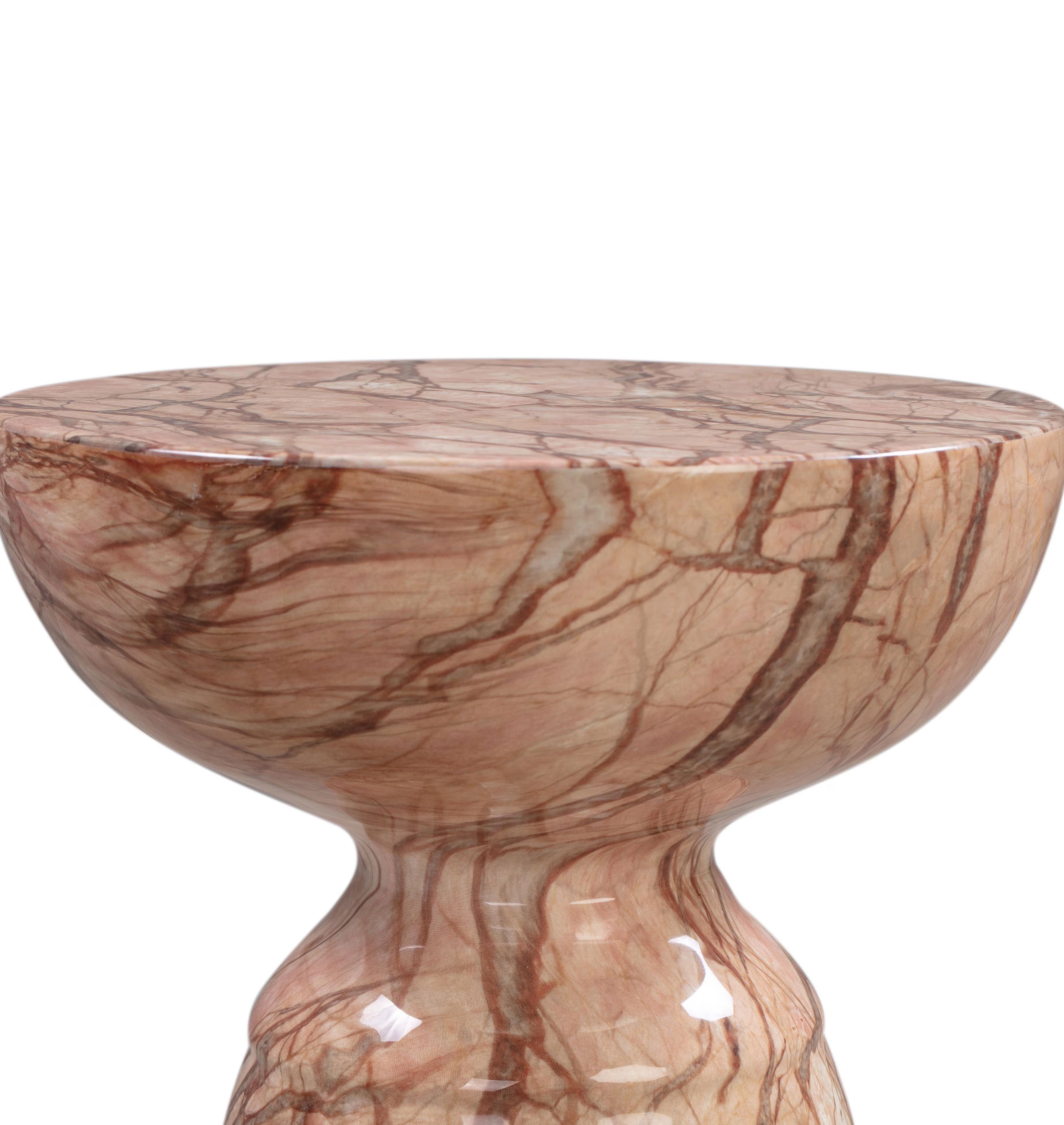 Rue Sunset Marble Side Table