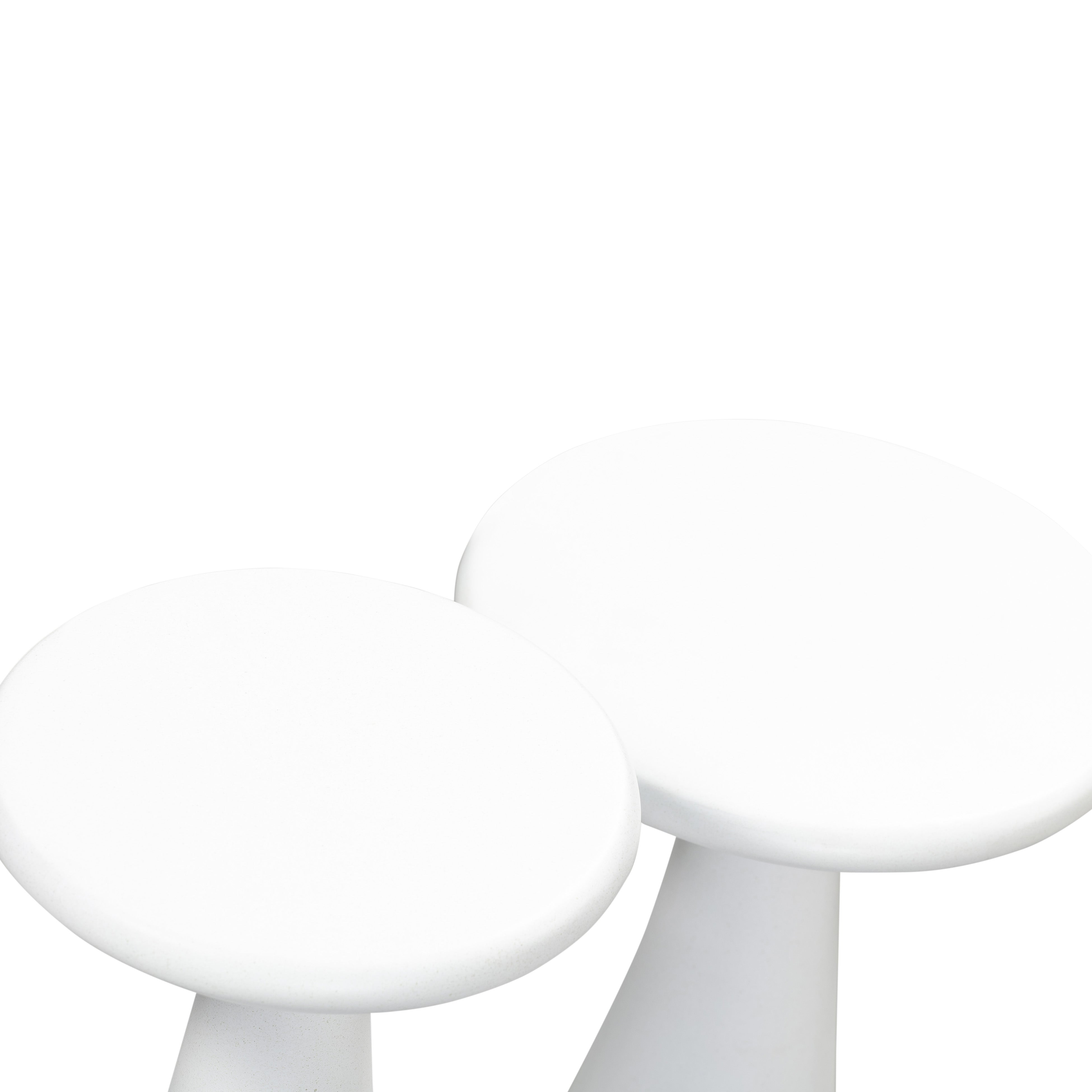 Gianna Concrete Accent Tables - Set of 2