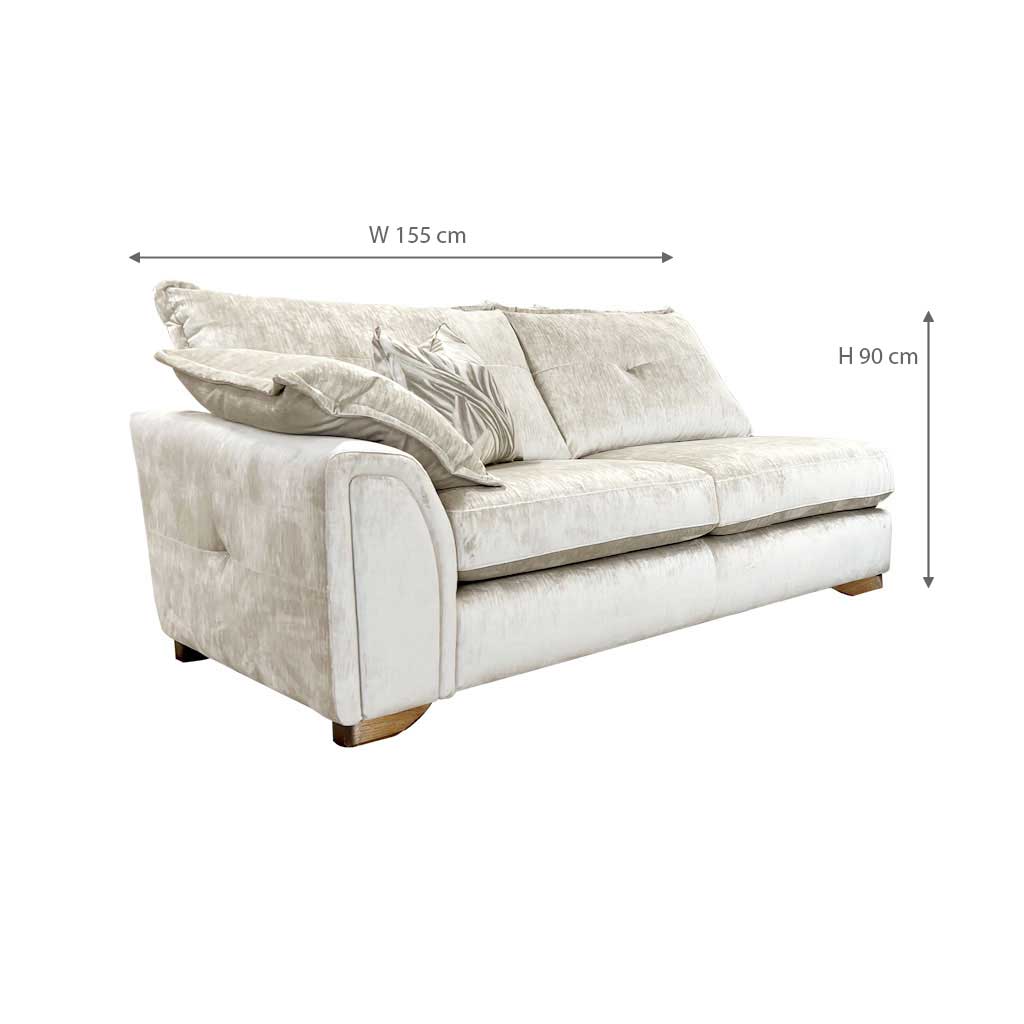 Toulouse Sectional 2 Seater End LHF