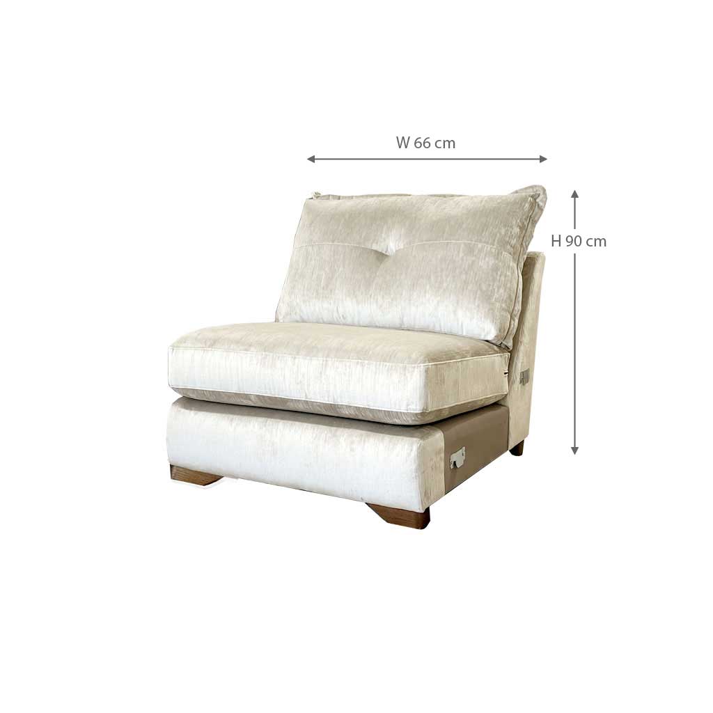 Toulouse Sectional Armless Unit