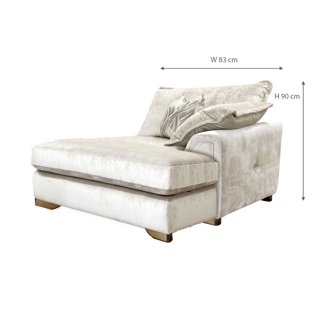 Toulouse Sectional Chaise End RHF