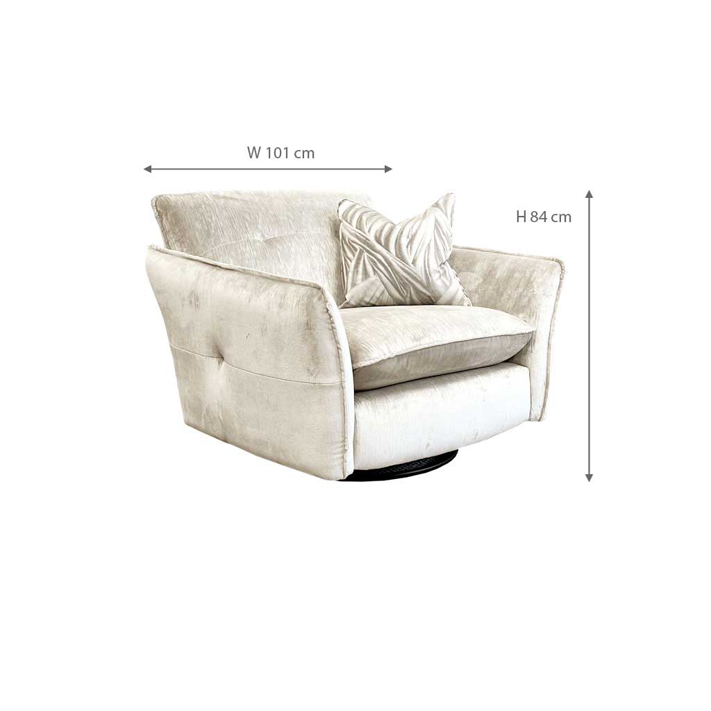 Toulouse Swivel Armchair